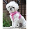 Polka Dot Choke‑Free Dog Harness – Step‑In Style