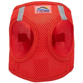 American River, Choke Free Dog Harness (Color: RED, size: X-Small)