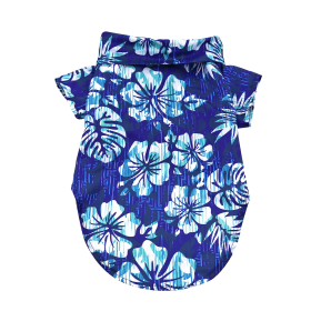 Hawaiian Camp Shirt - Multiple Designs (Color: Vintage Hibiscus, size: X-Small)