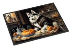 Fall Dog Image Doormat