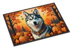 Fall Dog Image Doormat