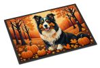 Fall Dog Image Doormat