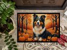 Fall Dog Image Doormat