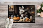 Fall Dog Image Doormat