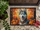 Fall Dog Image Doormat