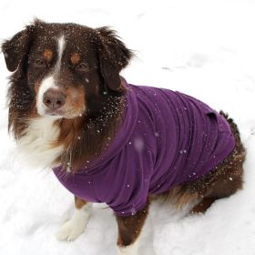 Flex-Fit Hoodie (Color: purple, size: Medium)
