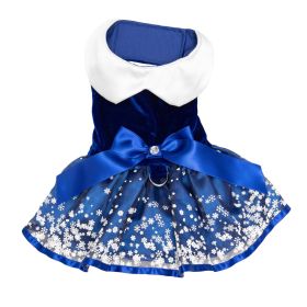 Holiday Dress- Snowflakes (size: Medium)