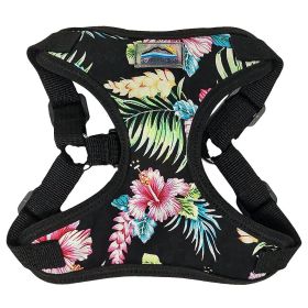 Wrap and Snap Choke Free Dog Harness (Color: Paradise Nights, size: Medium)