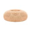 Plush Donut Dog Bed