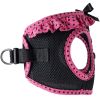 Polka Dot Choke‑Free Dog Harness – Step‑In Style