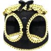 Polka Dot Choke‑Free Dog Harness – Step‑In Style