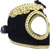 Polka Dot Choke‑Free Dog Harness – Step‑In Style