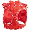 Polka Dot Choke‑Free Dog Harness – Step‑In Style