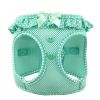 Polka Dot Choke‑Free Dog Harness – Step‑In Style