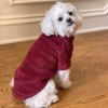 Soft Plush Dog Pullover Sweater